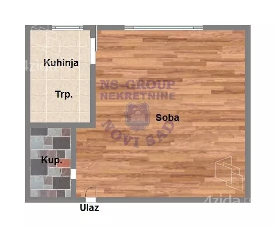 Jednosoban stan | 4zida