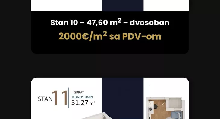 Dvoiposoban stan | 4zida