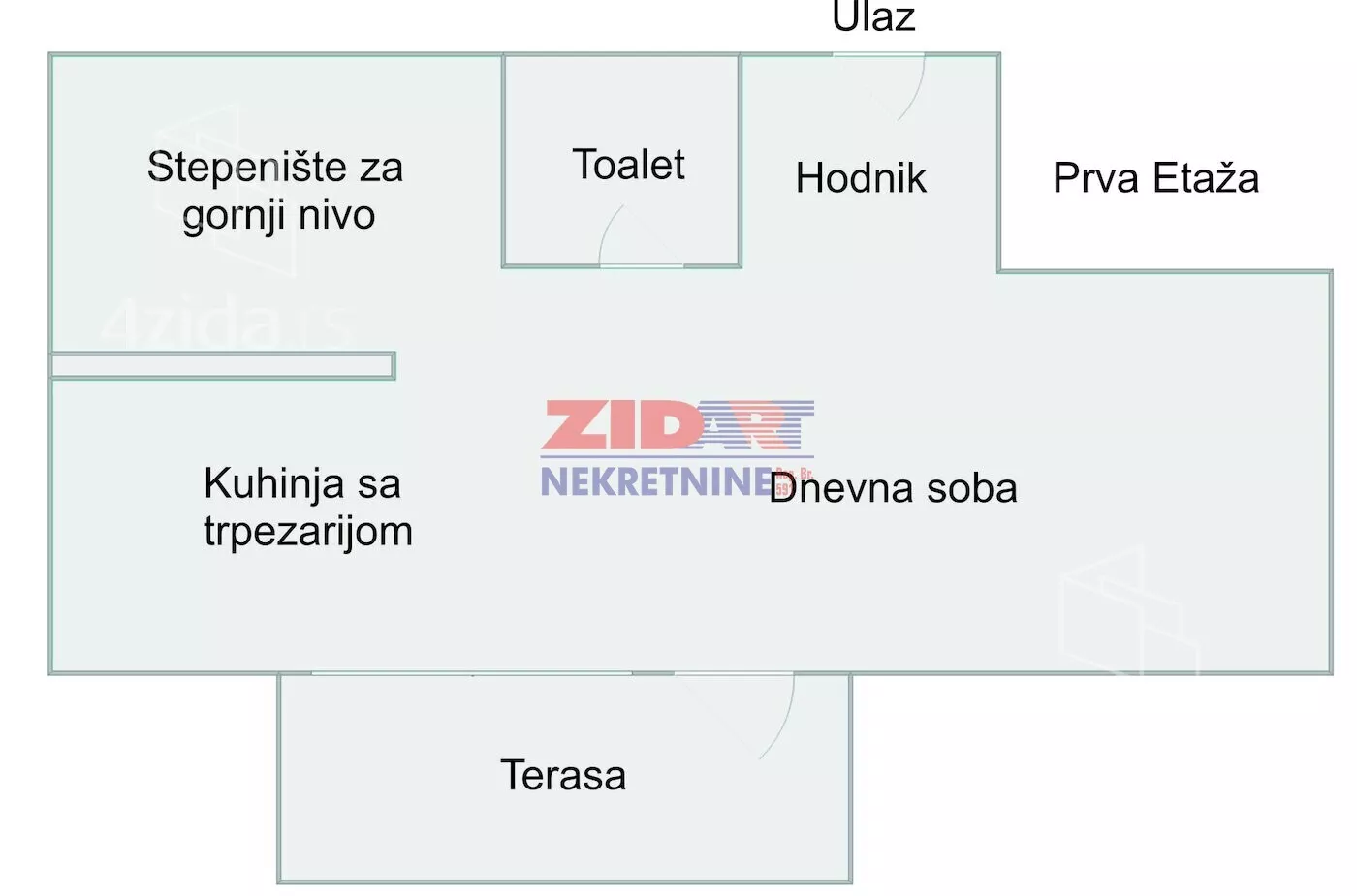 Četvoroiposoban stan | 4zida