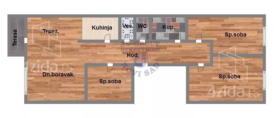 Četvorosoban stan | 4zida