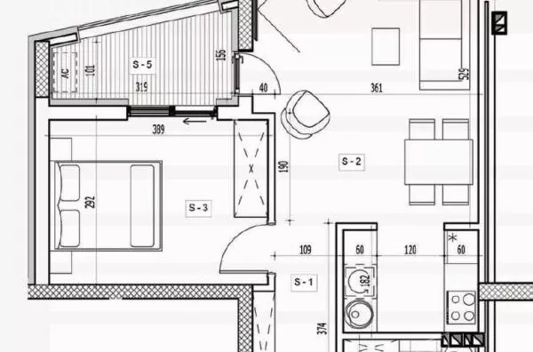 Jednoiposoban stan | 4zida