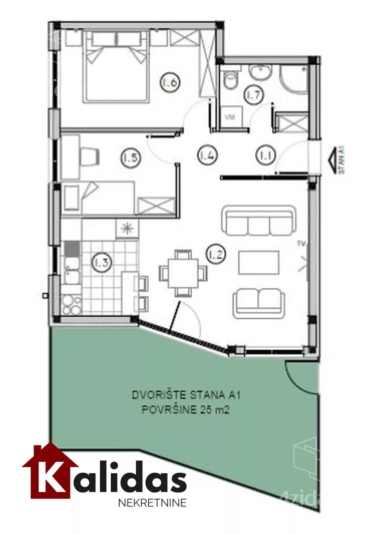 Dvoiposoban stan | 4zida