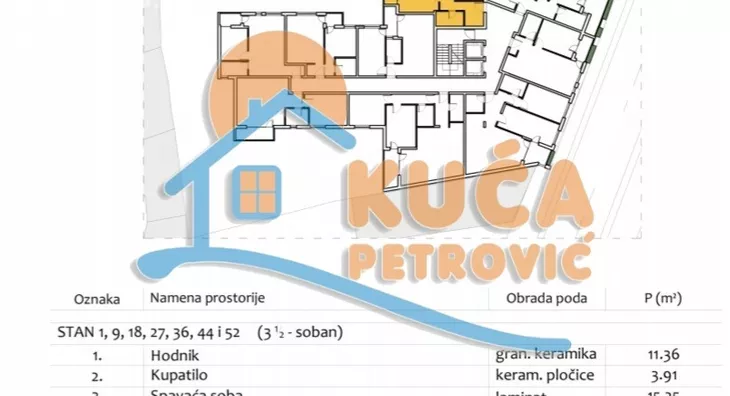 Troiposoban stan | 4zida