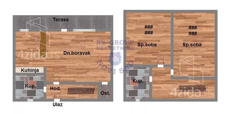Dvoiposoban stan | 4zida