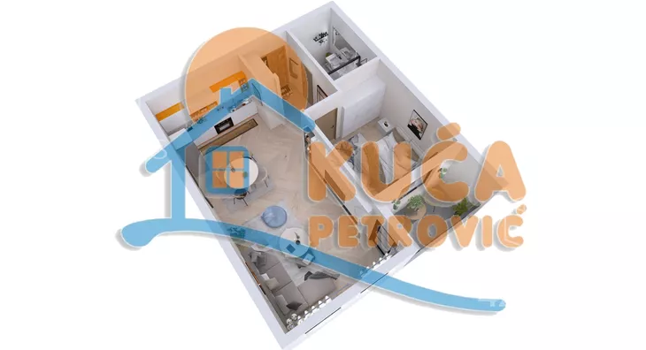 Dvosoban stan | 4zida