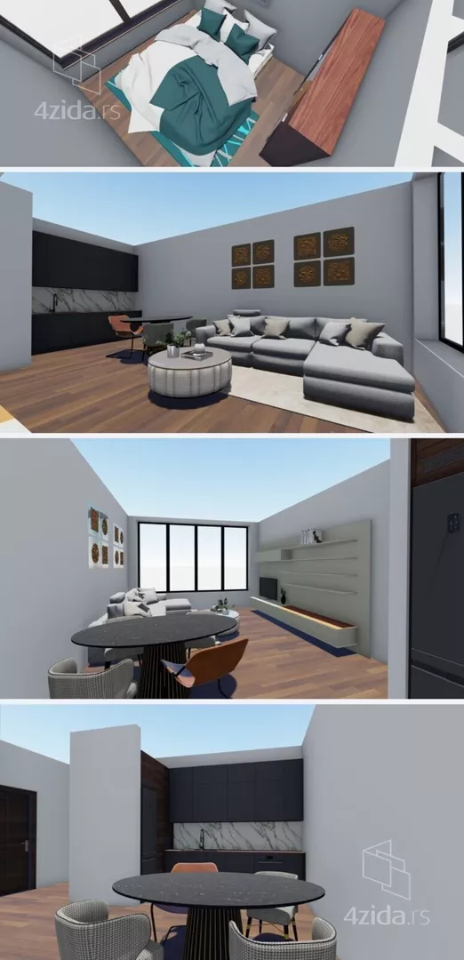 Jednoiposoban stan | 4zida