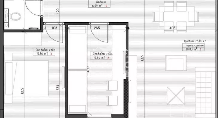 Trosoban stan | 4zida