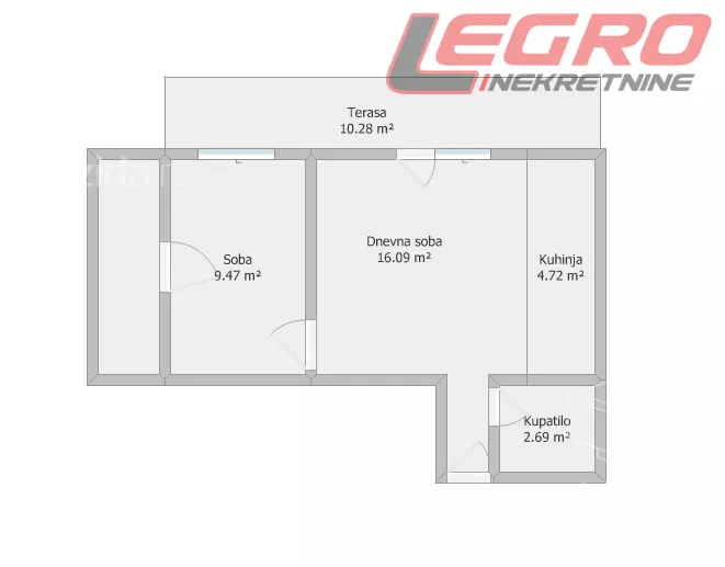 Dvosoban stan | 4zida