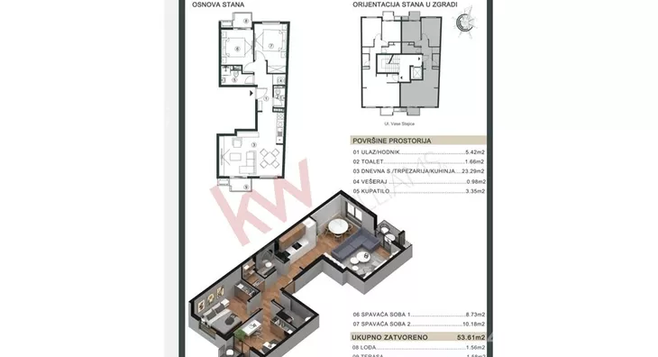 Dvoiposoban stan | 4zida