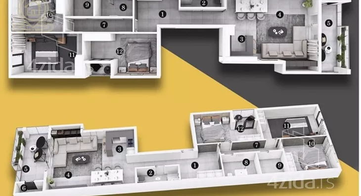 Četvorosoban stan | 4zida