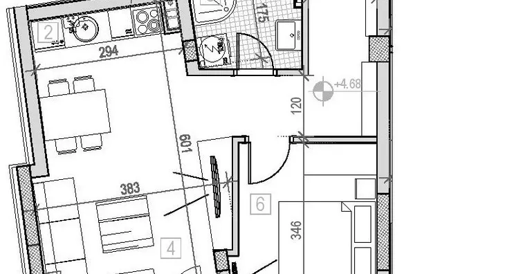 Jednoiposoban stan | 4zida