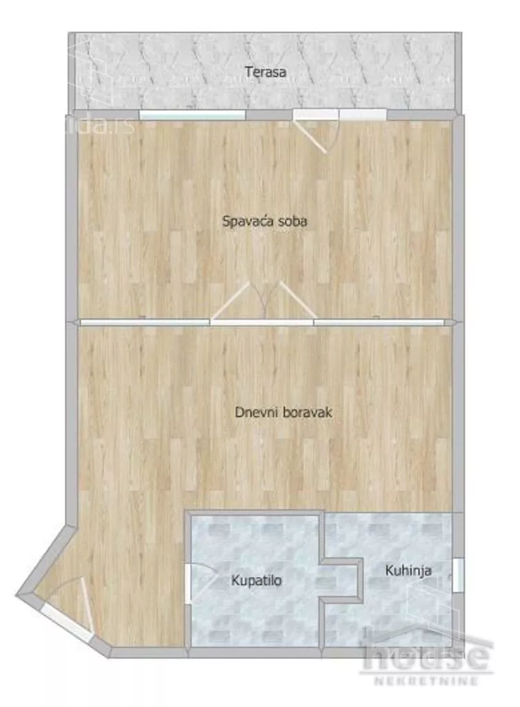 Jednoiposoban stan | 4zida