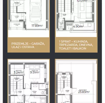 Trosoban stan | 4zida