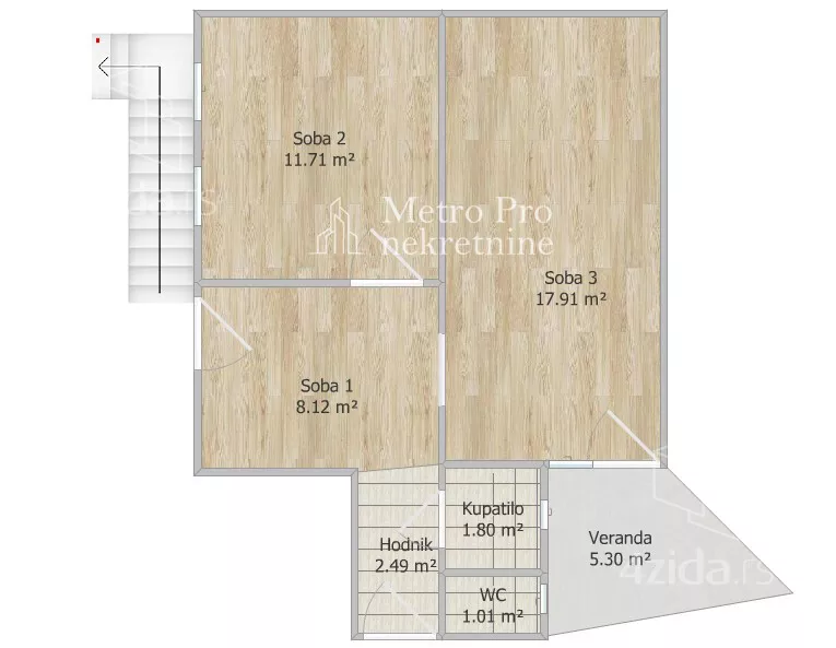 Dvoiposoban stan | 4zida