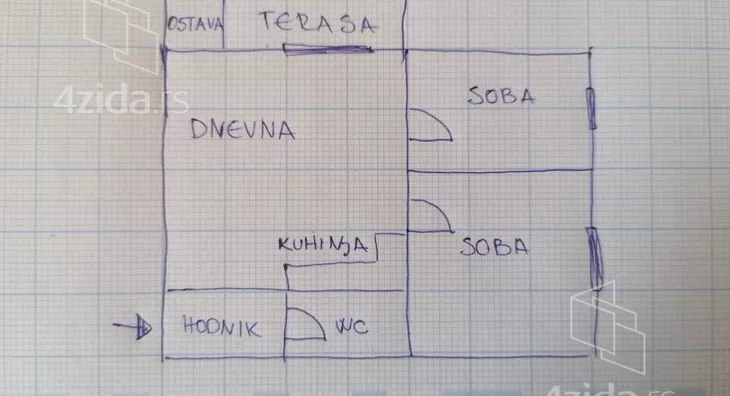 Trosoban stan | 4zida