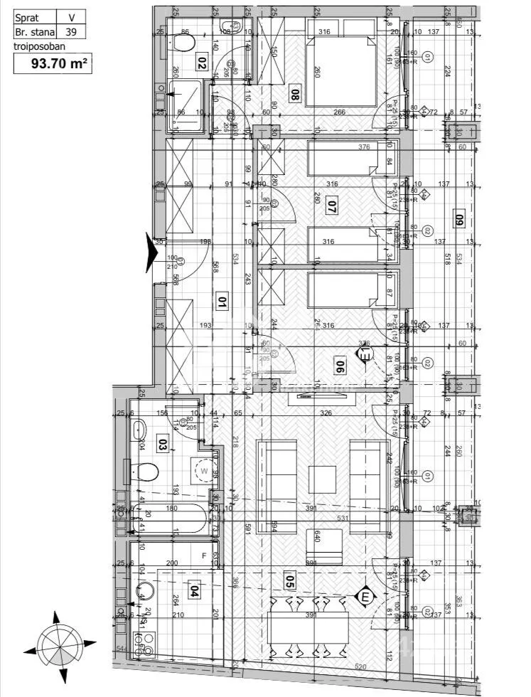 Troiposoban stan | 4zida