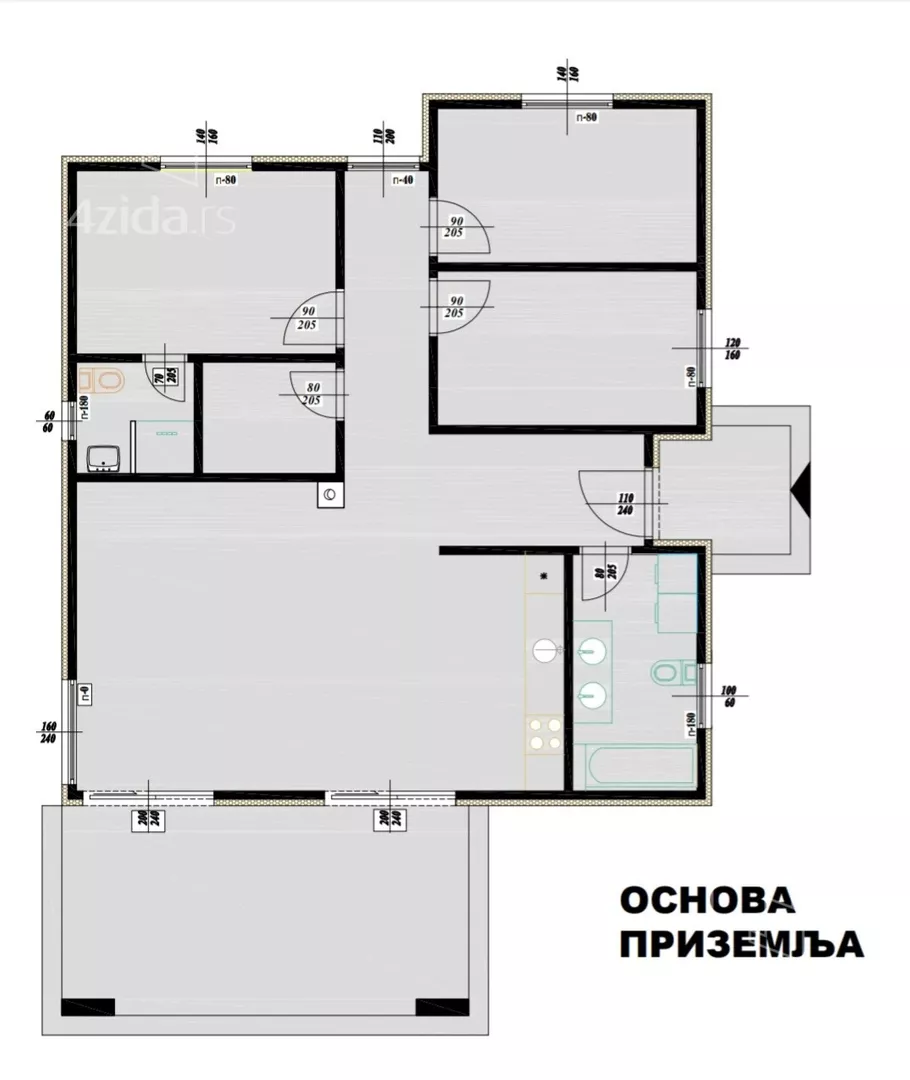 1-etažna kuća | 4zida