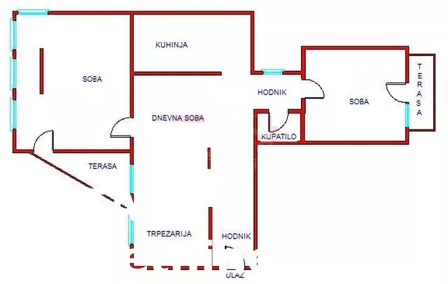 Trosoban stan | 4zida