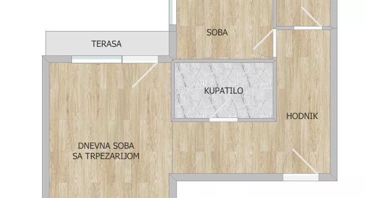 Dvoiposoban stan | 4zida