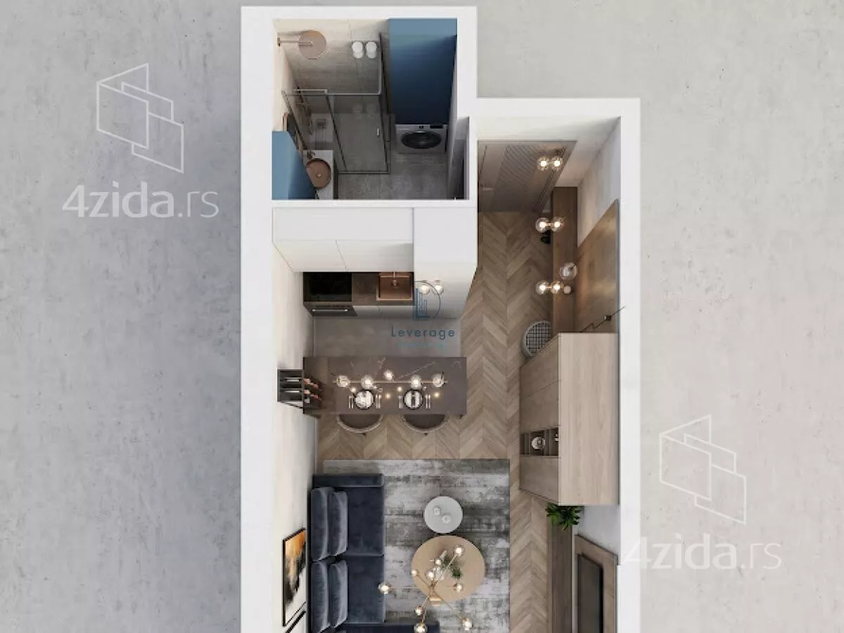 Garsonjera | 4zida