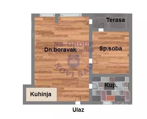 Dvosoban stan | 4zida