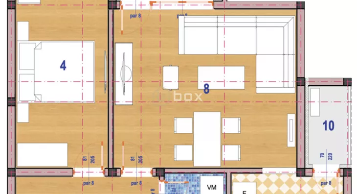 Jednoiposoban stan | 4zida