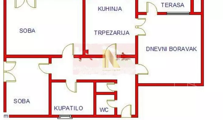 Trosoban stan | 4zida