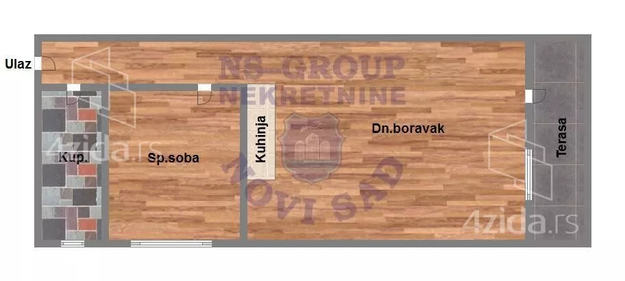 Jednoiposoban stan | 4zida