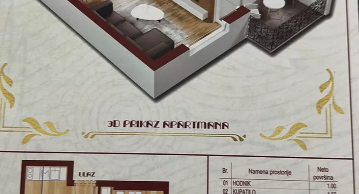 Dvosoban stan | 4zida