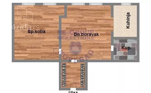 Dvosoban stan | 4zida