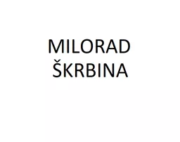 Milorad Škrbina avatar