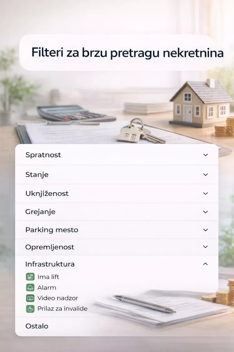 Filteri koji štede sate: kako brže da pronađete stan? | 4zida.rs