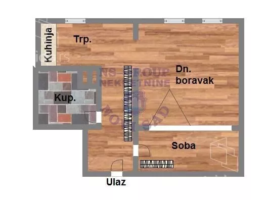 Jednosoban stan | 4zida