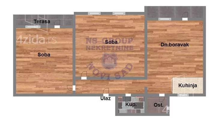 Dvoiposoban stan | 4zida