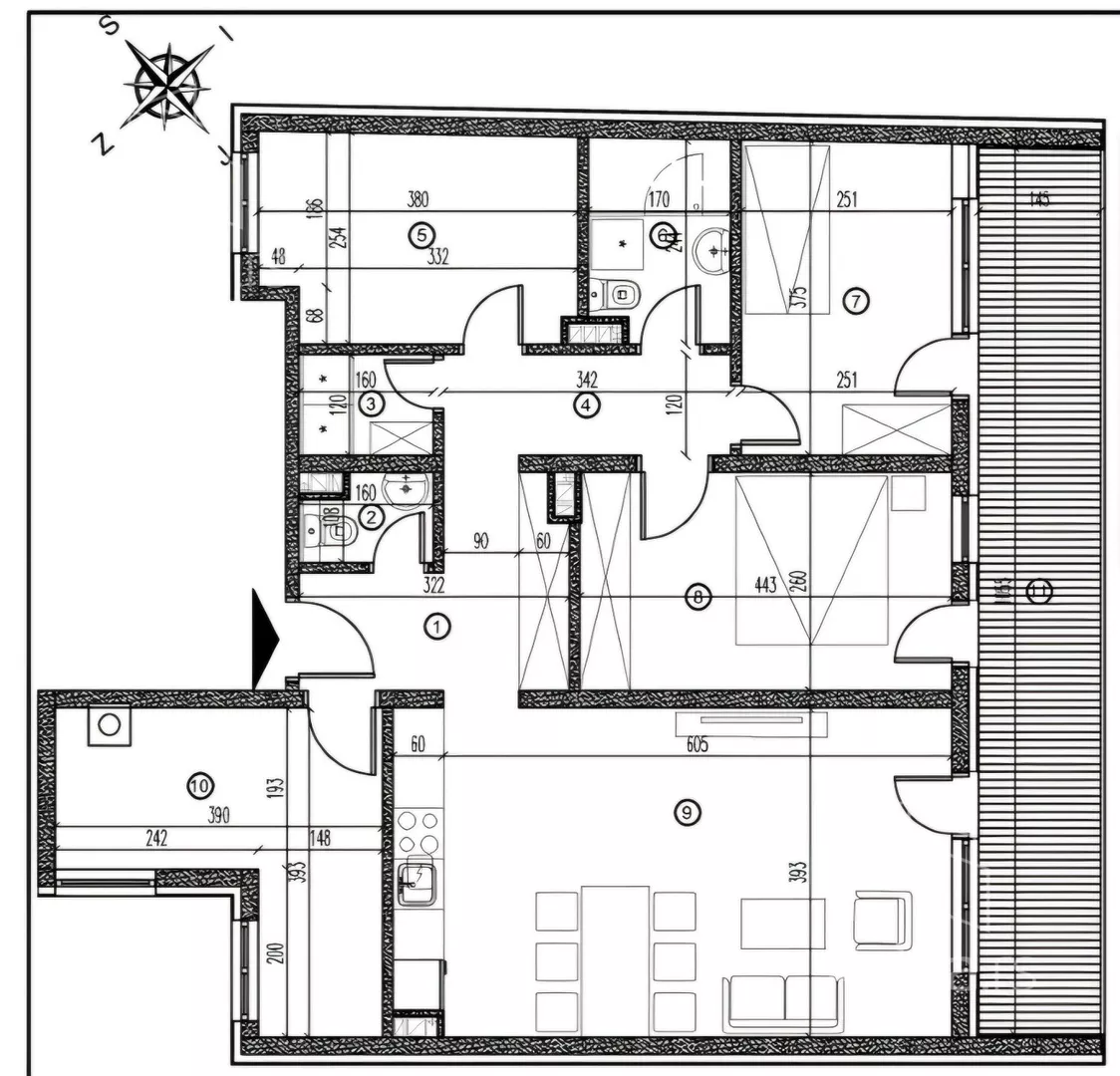 Trosoban stan | 4zida