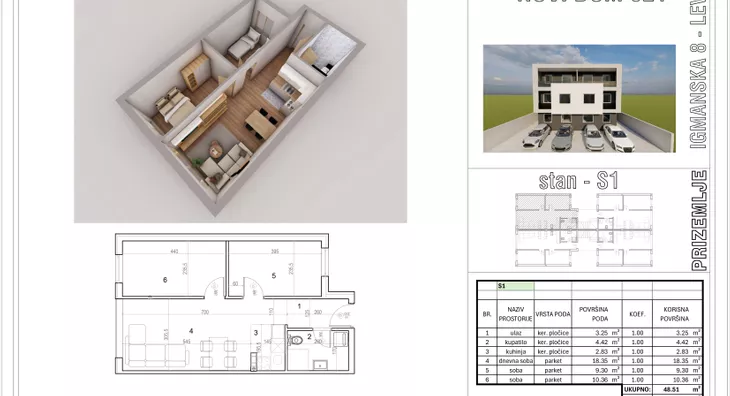 Dvoiposoban stan | 4zida