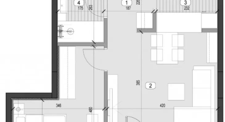 Dvosoban stan | 4zida