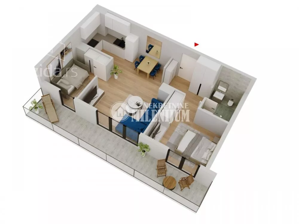 Dvoiposoban stan | 4zida