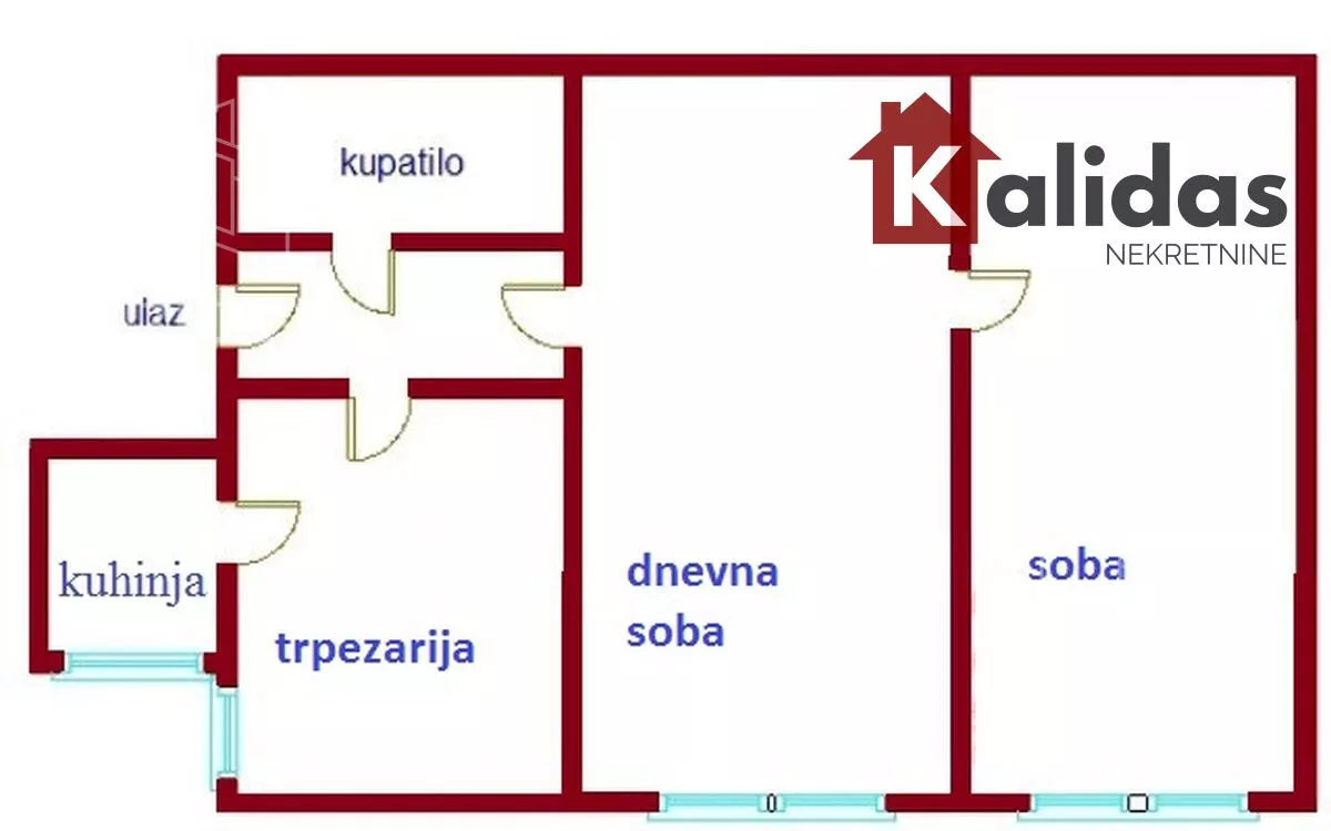 Dvosoban stan | 4zida