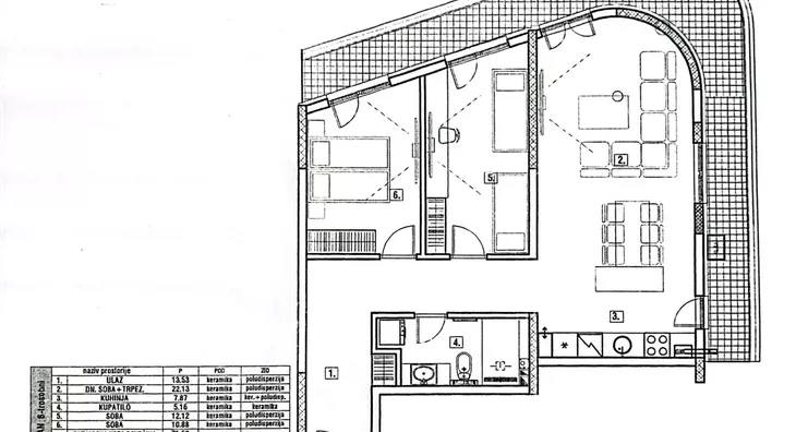 Trosoban stan | 4zida