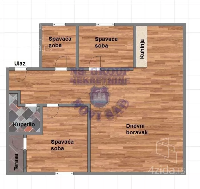 Trosoban stan | 4zida