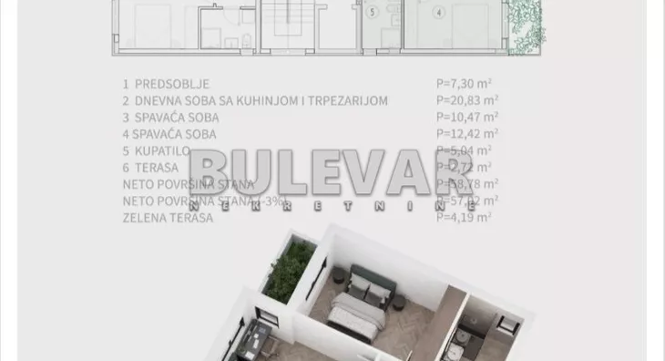 Dvoiposoban stan | 4zida