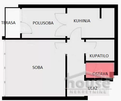 Jednoiposoban stan | 4zida