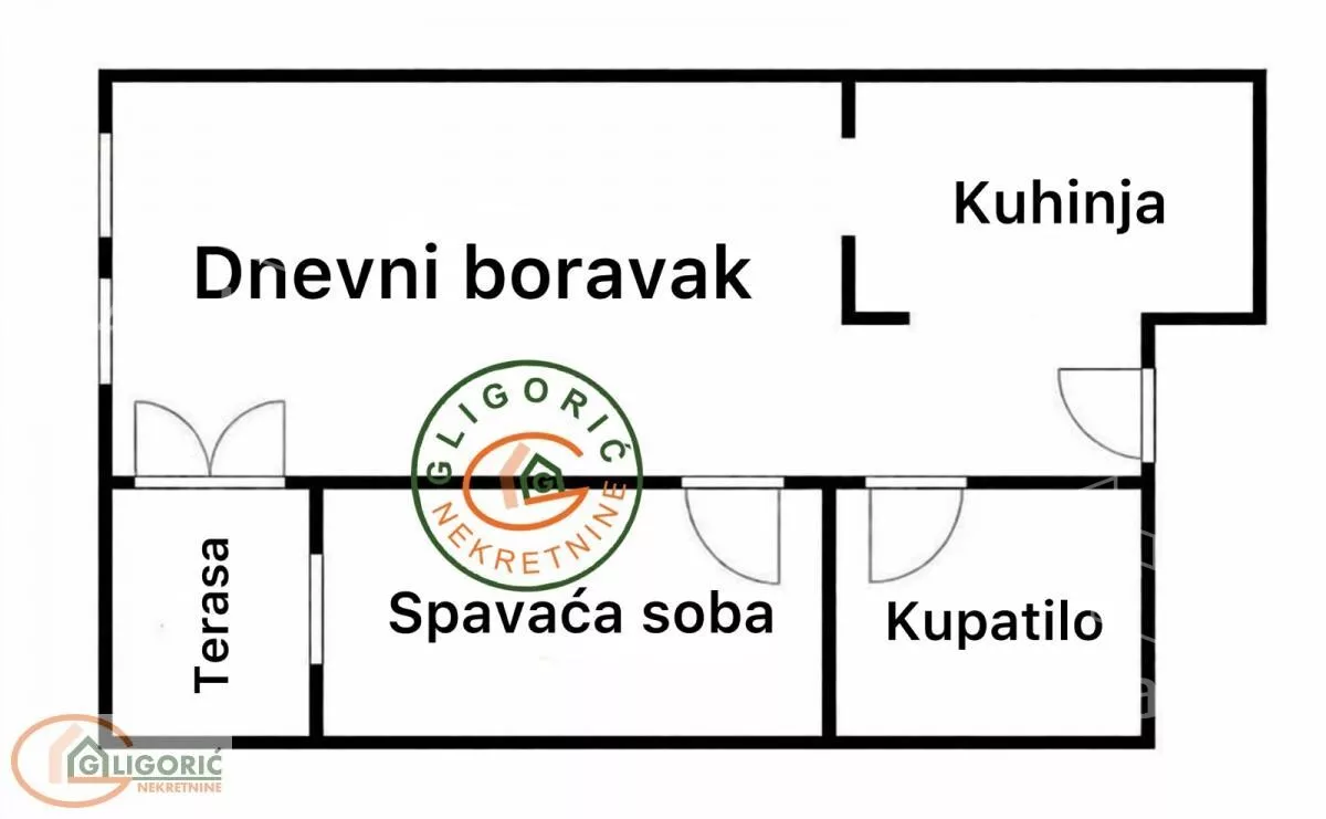 Jednoiposoban stan | 4zida
