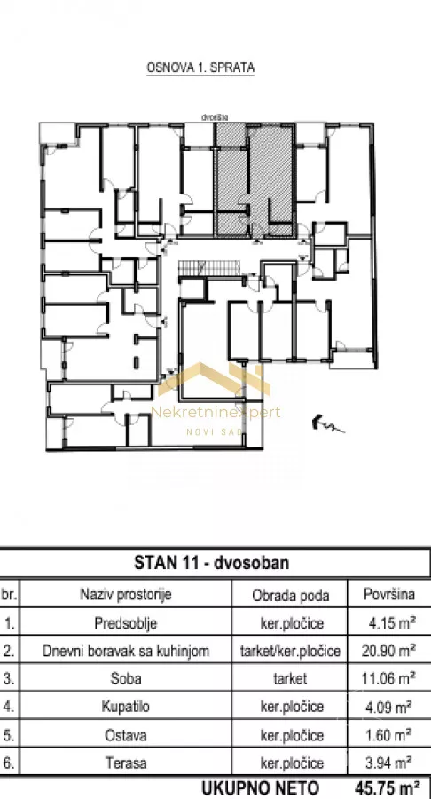 Dvosoban stan | 4zida