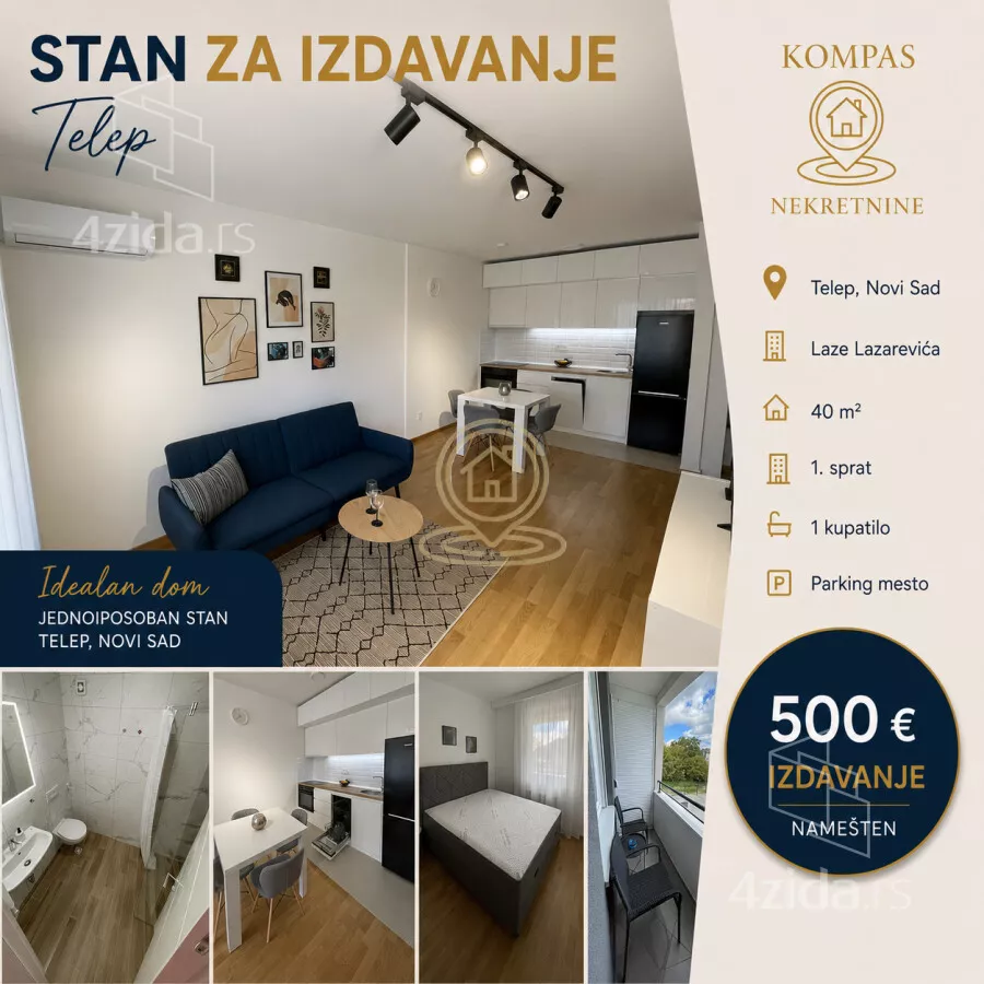 Jednoiposoban stan | 4zida