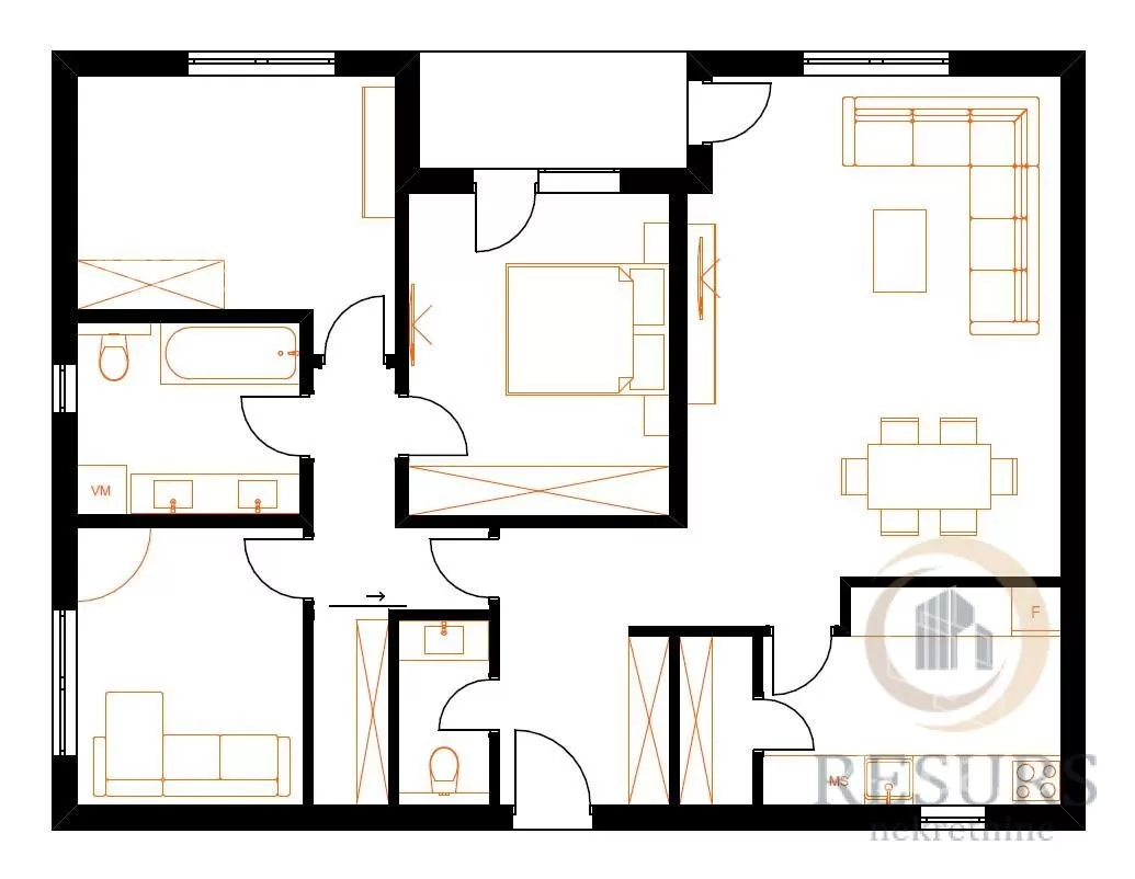 Četvorosoban stan | 4zida