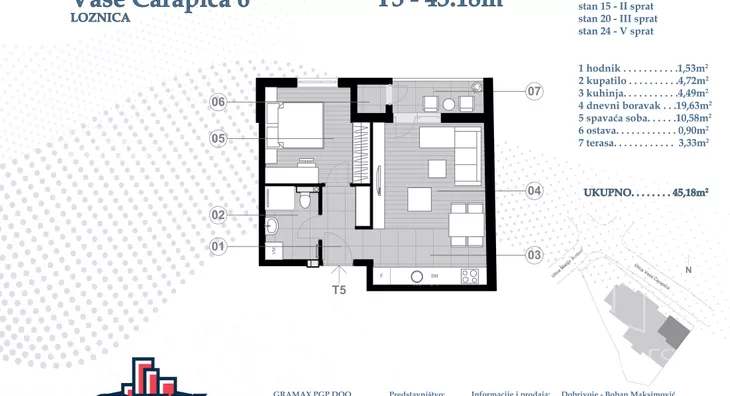 Dvosoban stan | 4zida