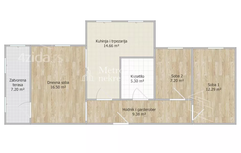 Dvoiposoban stan | 4zida