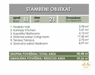 Dvosoban stan | 4zida